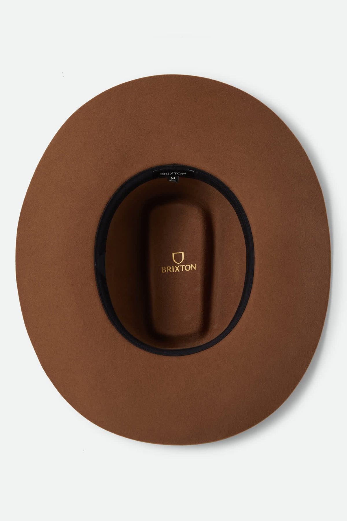 Unisex Prescott Brick Top Cowboy Hat in the color Toffee - Additional Laydown image