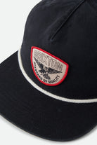 Unisex Watcher Snapback in the color Black - Additional Laydown image