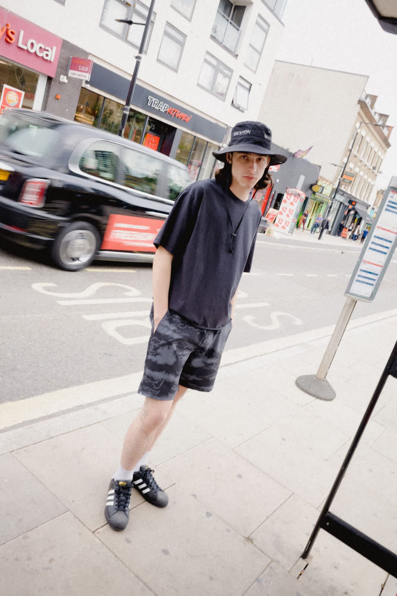Unisex Journey Safari Hat in the color Black - Men's Lifestyle 2.0