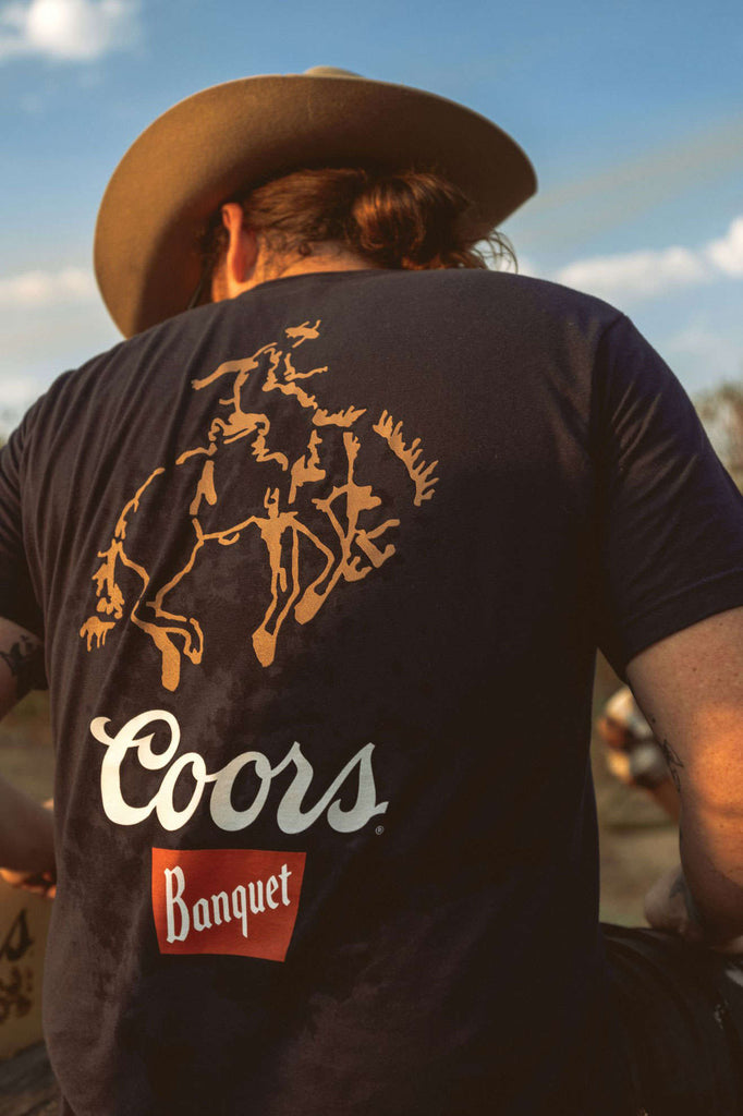 Men's Lifestyle 3 | Coors Colt S/S Standard T-Shirt - Black