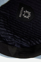 Unisex Hooligan Flat Cap in the color Light Indigo Wash - Additional Laydown image