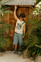 Unisex Laredo Straw Cowboy Hat in the color Black - Men's Lifestyle 2.0