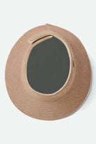 Women's Jasmine Packable Visor in the color Italian Clay/Natural - Additional Laydown image