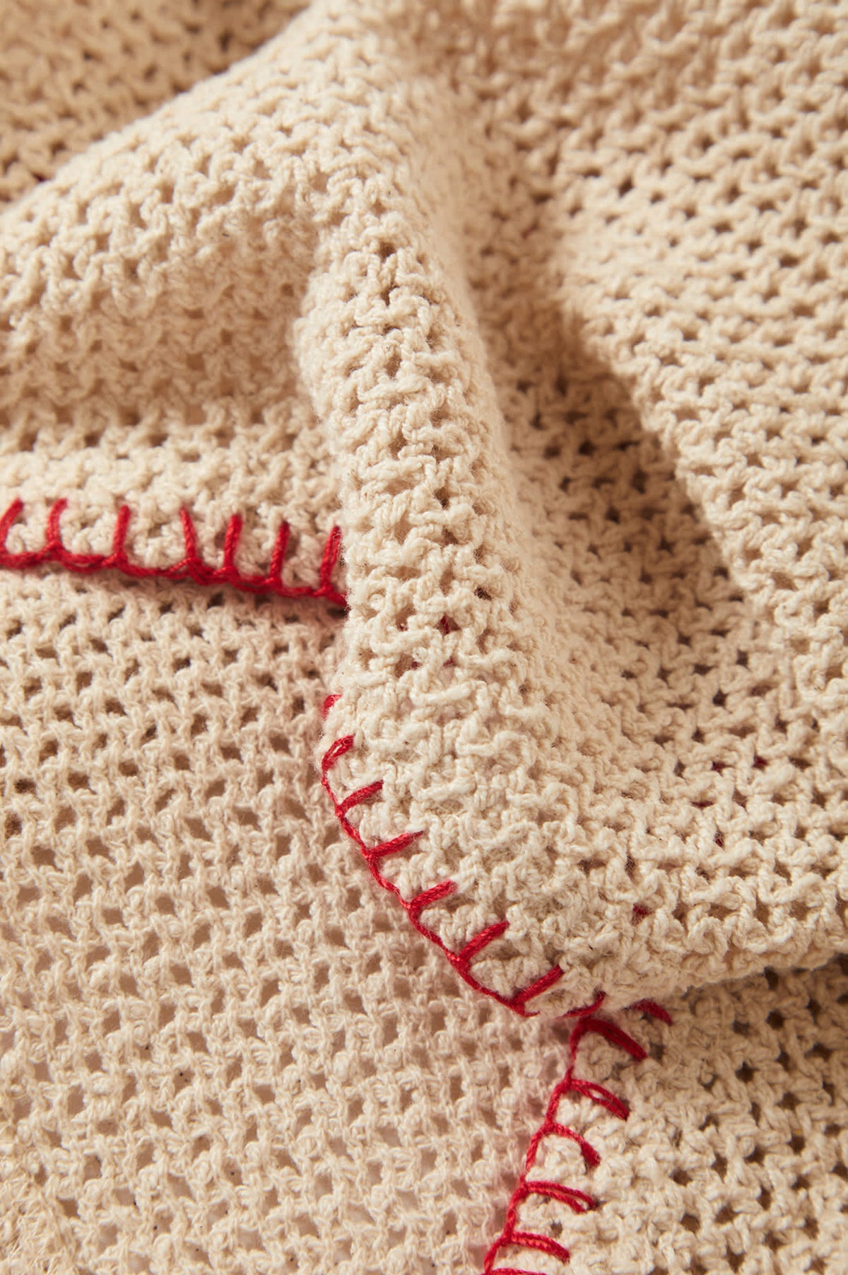Women's Mini Crochet Skirt in the color Timeless Taupe - Additional Laydown image