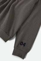 Men's The League Broken In Crew in the color Heather Grey - Additional Laydown image