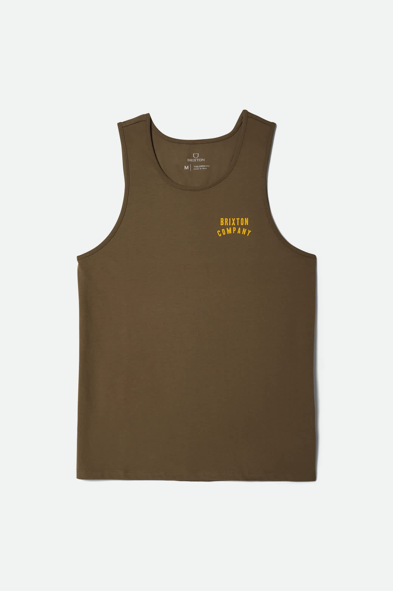Men's Woodburn Tank Top in the color Ivy Green/Ray Flower - Front Product View