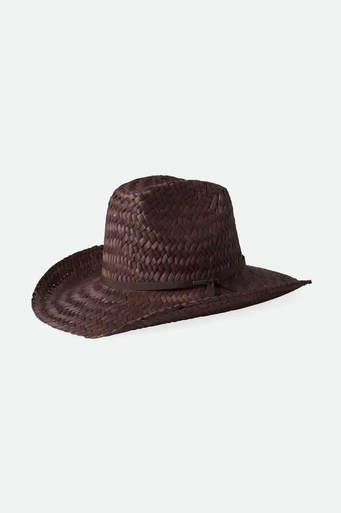 Brixton Unisex Houston Straw Cowboy Hat - Toffee | Main