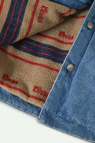 Extra Laydown Image 2 | Coors Colt Durham Jacket - Washed Denim