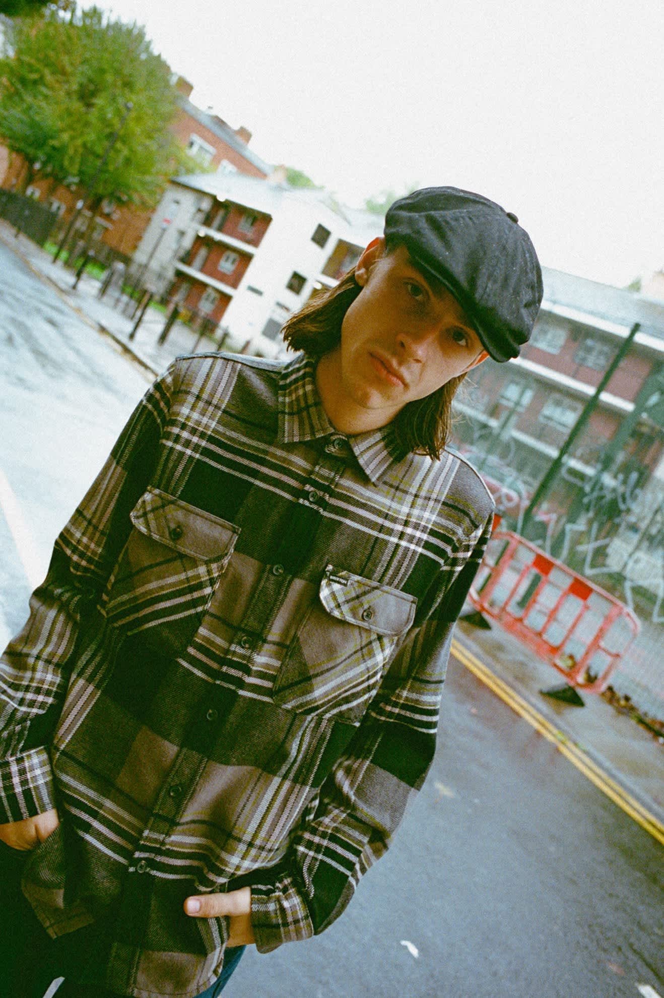 Unisex Brood Newsboy Cap in the color Black - Men's Lifestyle 2.0