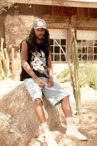 Unisex Hubal Netplus Trucker Hat in the color Tree Camo/Olive - Men's Lifestyle 2.0