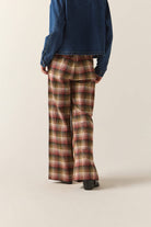 Women's Service Trouser Pant in the color Plaid Mash Up - Additional Fit image