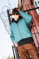 Men's Mechanic Garage Jacket in the color Night Sage - Men's Lifestyle image