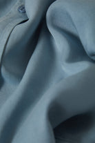 Men's Cool Comfort Wayne Long Sleeve Shirt in the color Dusty Blue - Additional Laydown image
