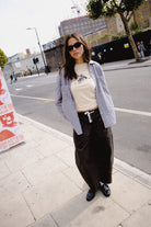 Women's Mid Century Ranch Slim Crew T-Shirt in the color Whitecap - Women's Lifestyle 3.0