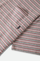 Men's Poolside Pique Box Crop T-Shirt in the color Heather Grey - Additional Laydown image