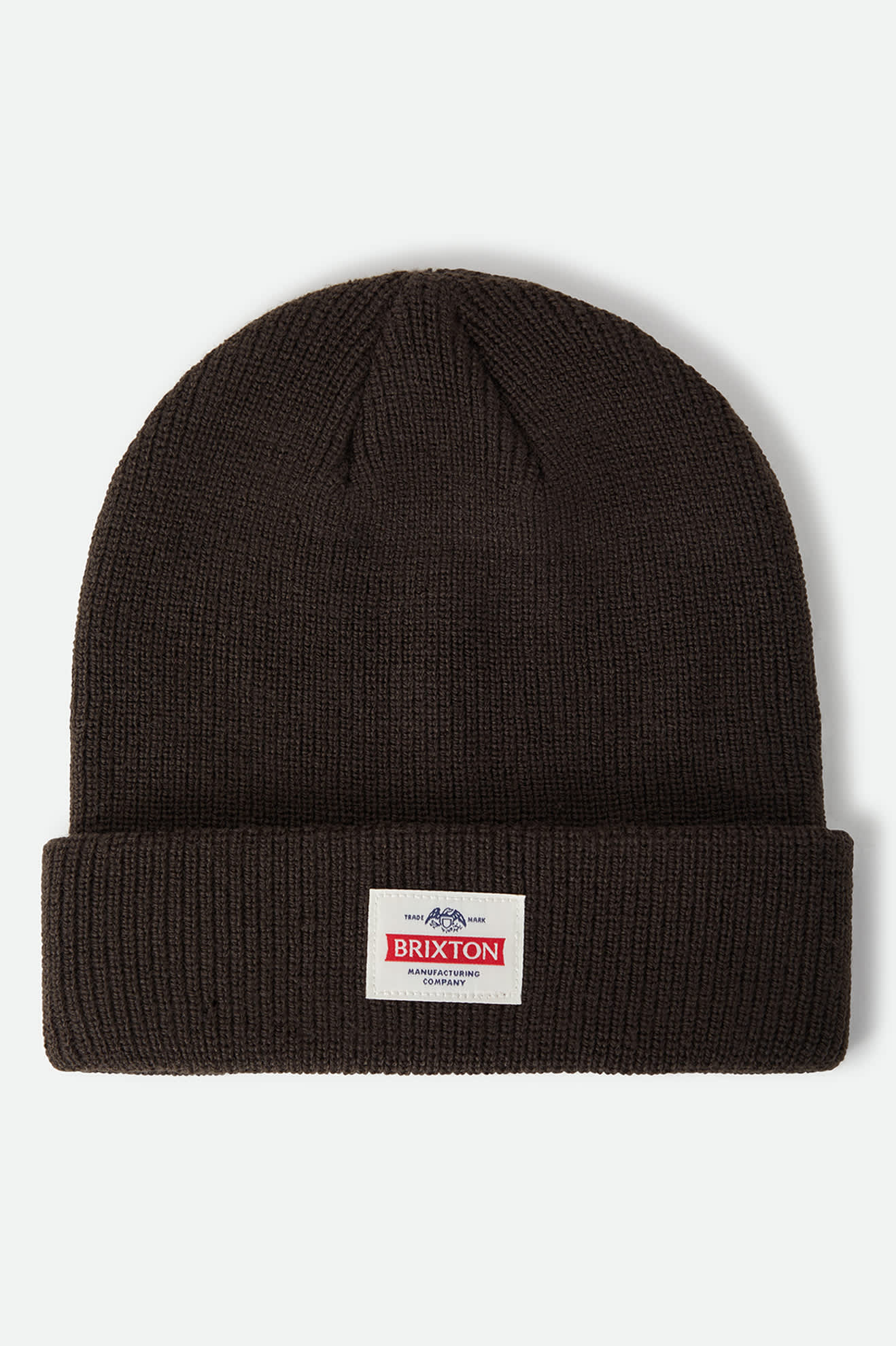 Unisex Trademark Beanie in the color Walnut Brown - Front Product Laydown Image