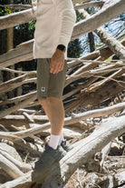 Men's Journey Active Short in the color Dark Olive/Olive Surplus - Men's Lifestyle 2.0