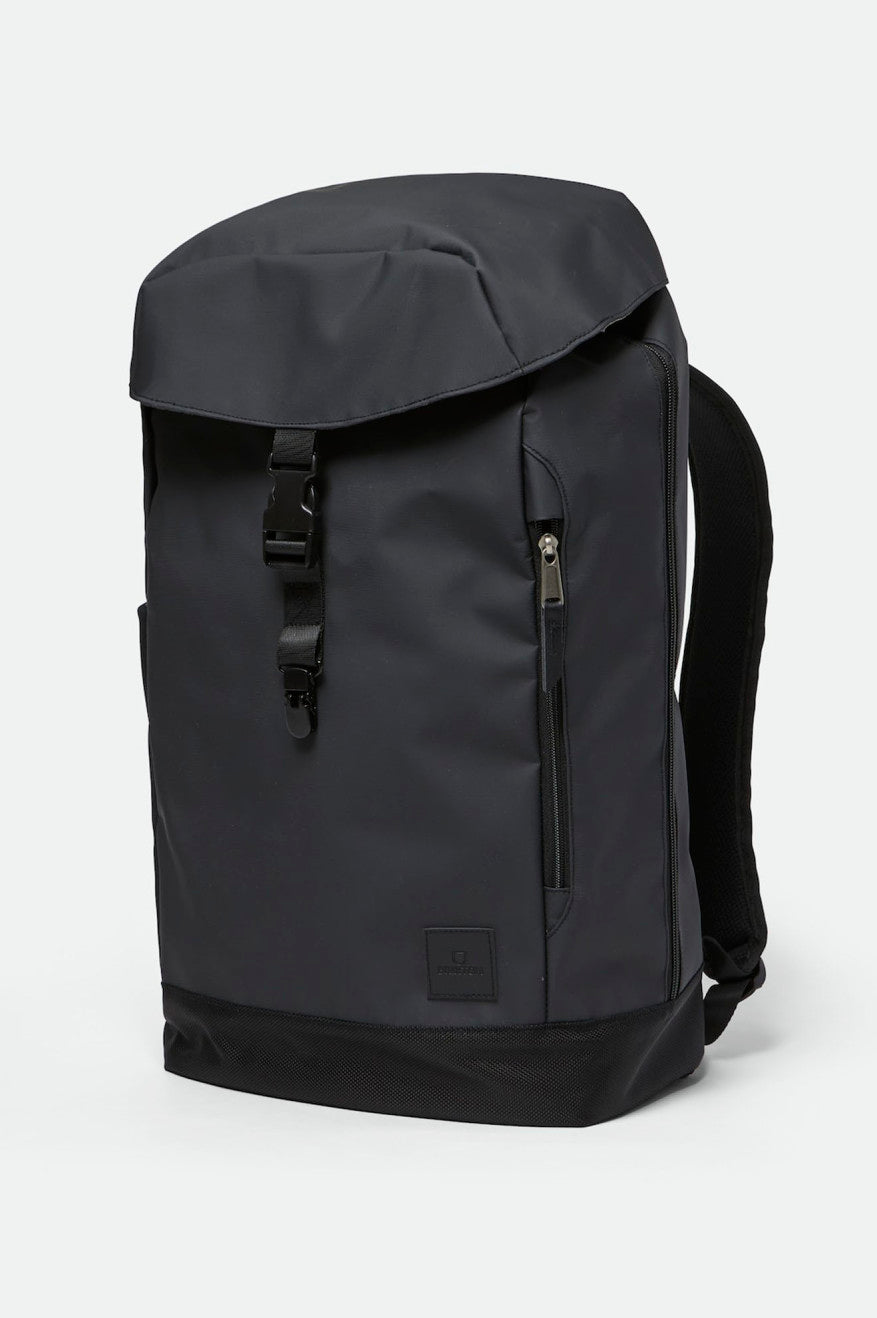 Brixton Unisex Commuter Backpack - Black | Extra Shot 2