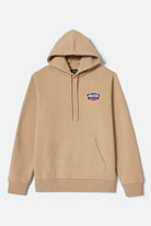 Men's Regal Hoodie in the color Sand - Front Product View
