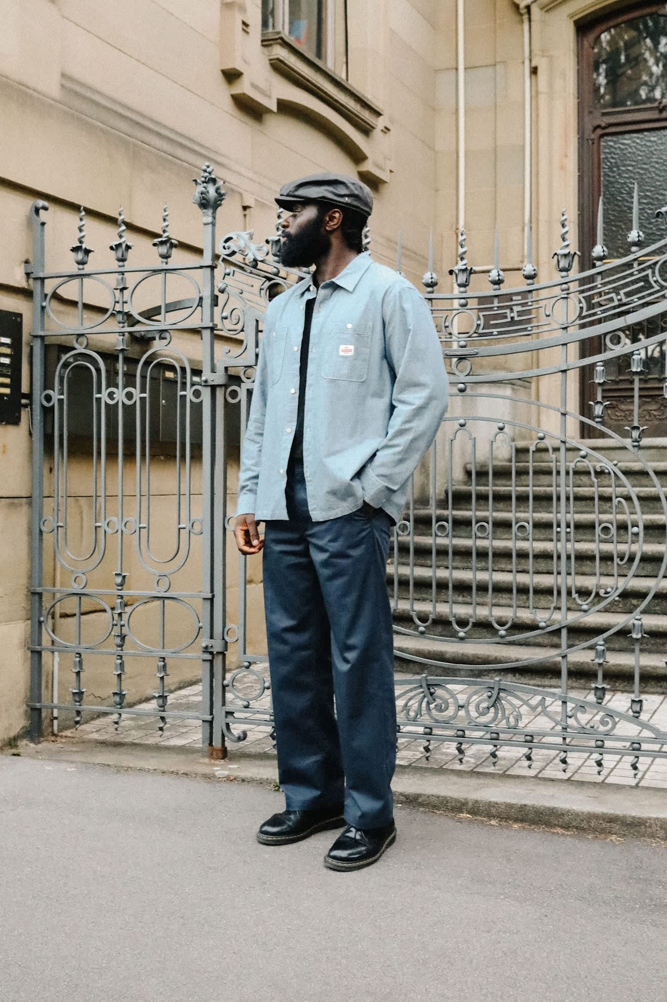 Men's Trademark Chino Pant in the color Washed Navy - Men's Lifestyle 2.0