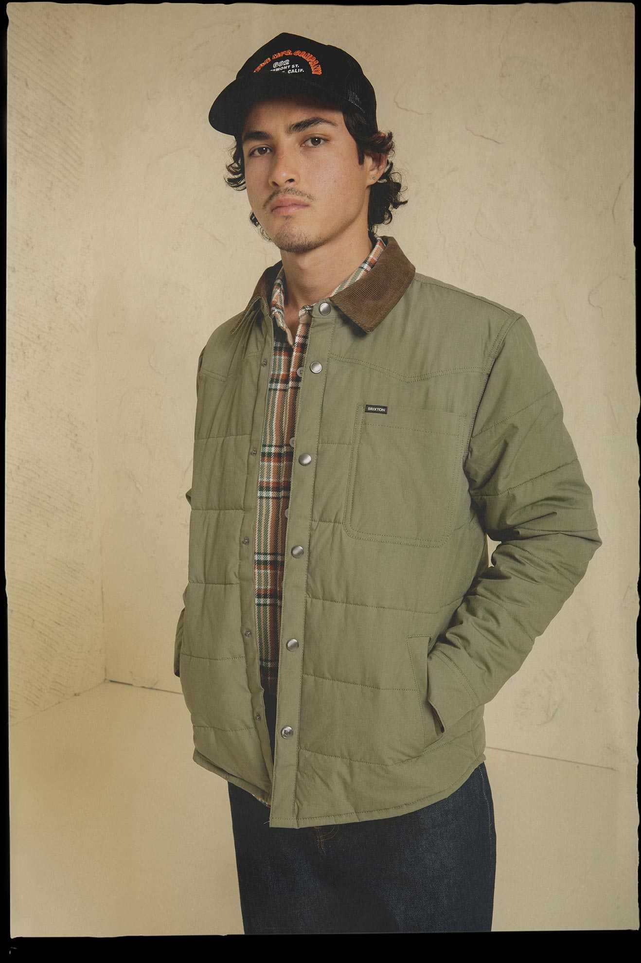 Men's Fit, Extra Shot | Cass Jacket - Olive Surplus/Desert Palm