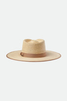 Brixton Women's Jo Straw Rancher Limited - Natural/Natural | Back