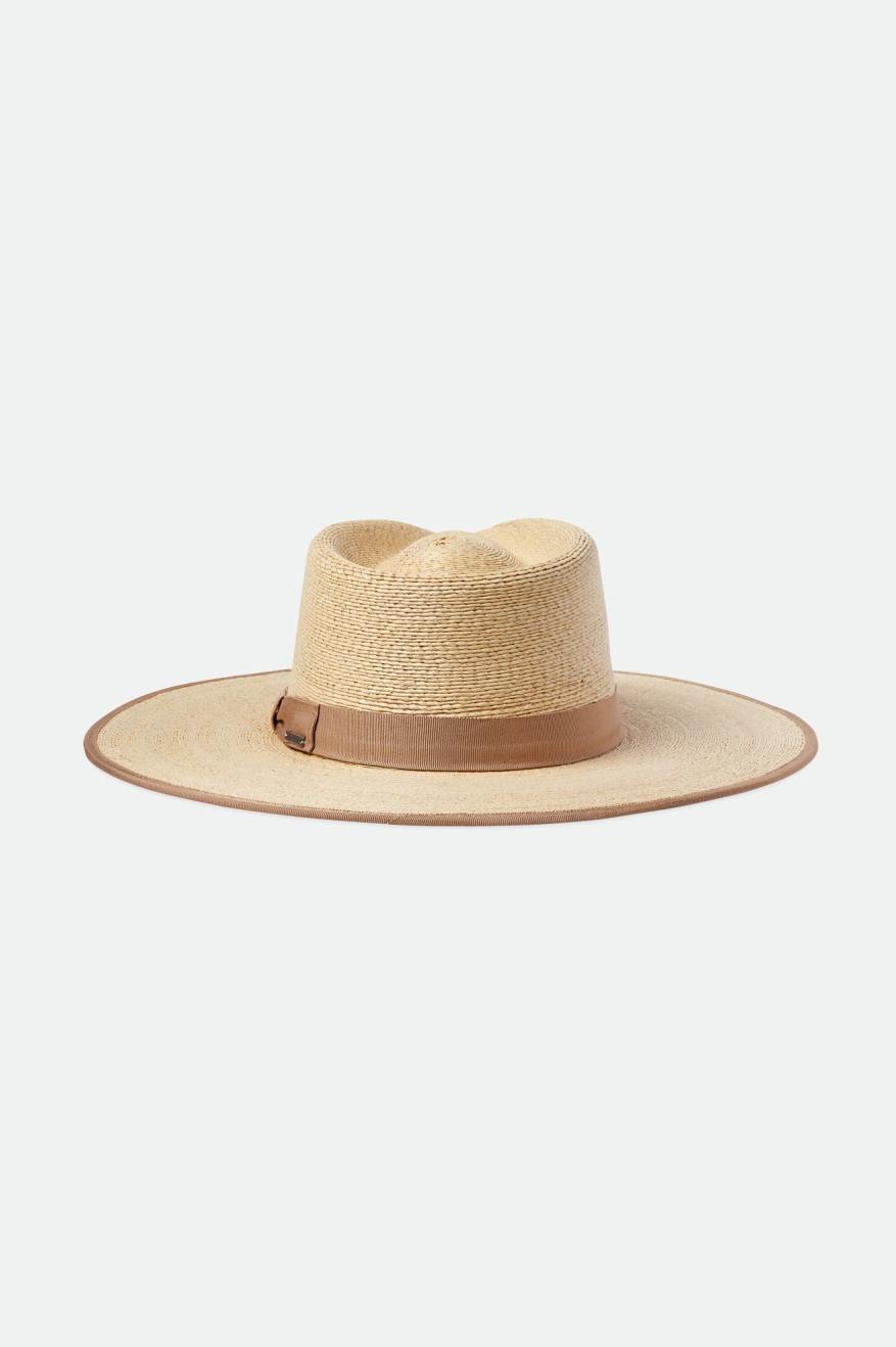 Brixton Women's Jo Straw Rancher Limited - Natural/Natural | Back