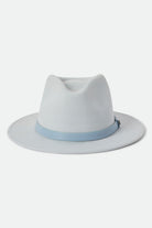 Unisex Messer Fedora in the color Blue Aruba - Additional Laydown image
