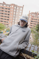 Men's Ewing Hood in the color Heather Grey - Men's Lifestyle 2.0