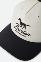 Unisex Leisure Snapback in the color Off White/Black - Additional Laydown image