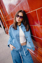 Women's Barn Jacket in the color Light Stone Wash - Women's Lifestyle 4.0