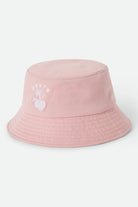 Unisex Serpent Packable Bucket Hat in the color Chalk Pink - Front Product Laydown Image