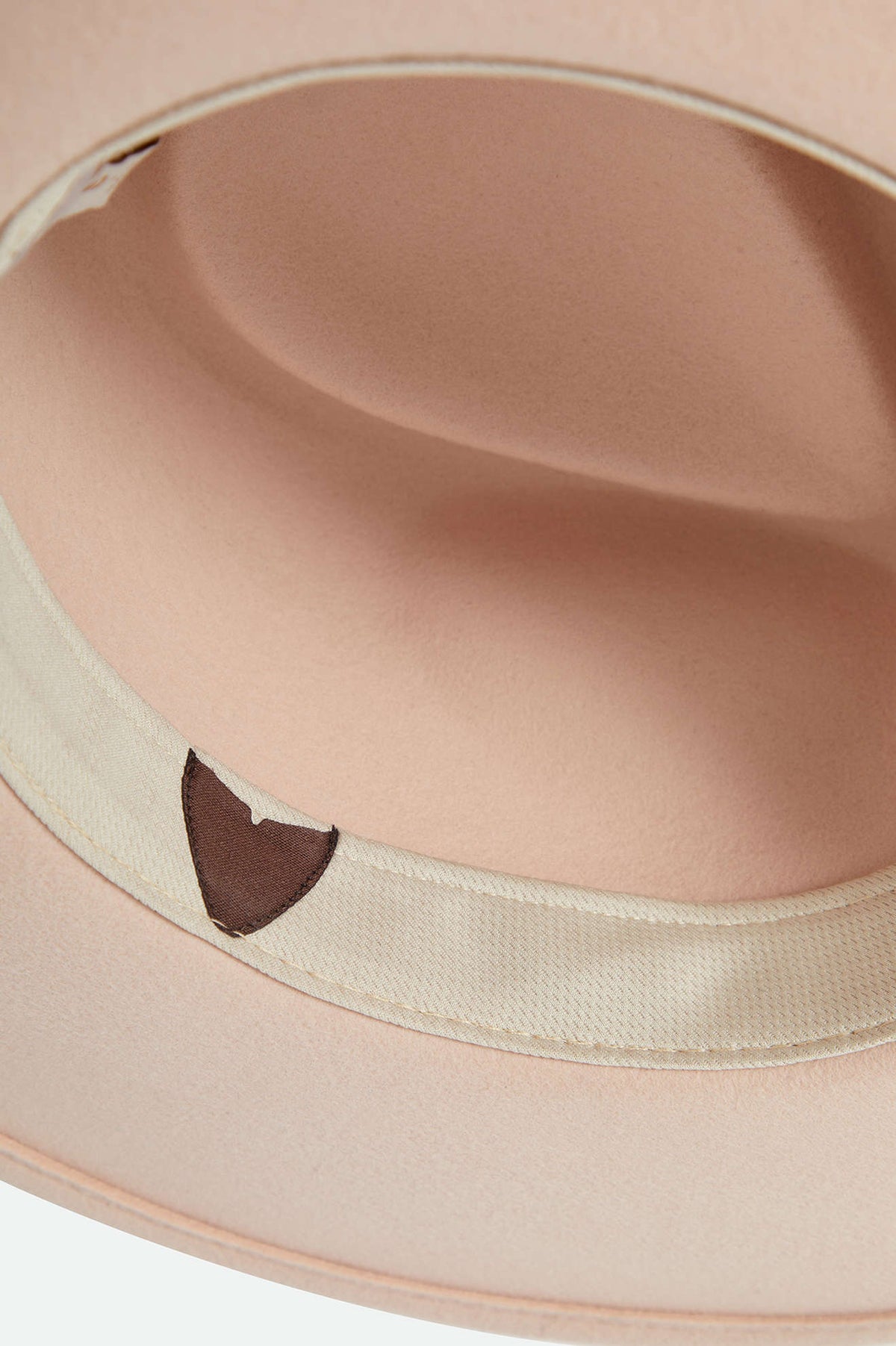 Women's Juniper Packable Hat in the color Blush - Additional Laydown image