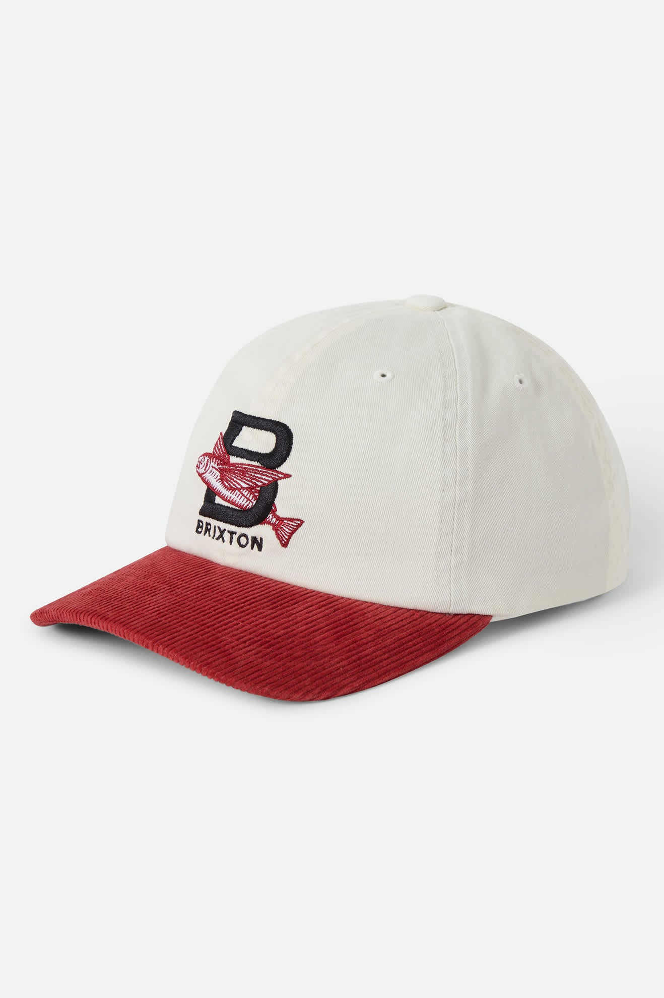 Unisex Flying Fish Parsons Snapback in the color Off White/Amber Terrain - Front Product Laydown Image