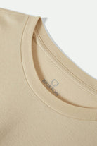 Men's Maddox L/S Standard T-Shirt in the color White - Additional Laydown image