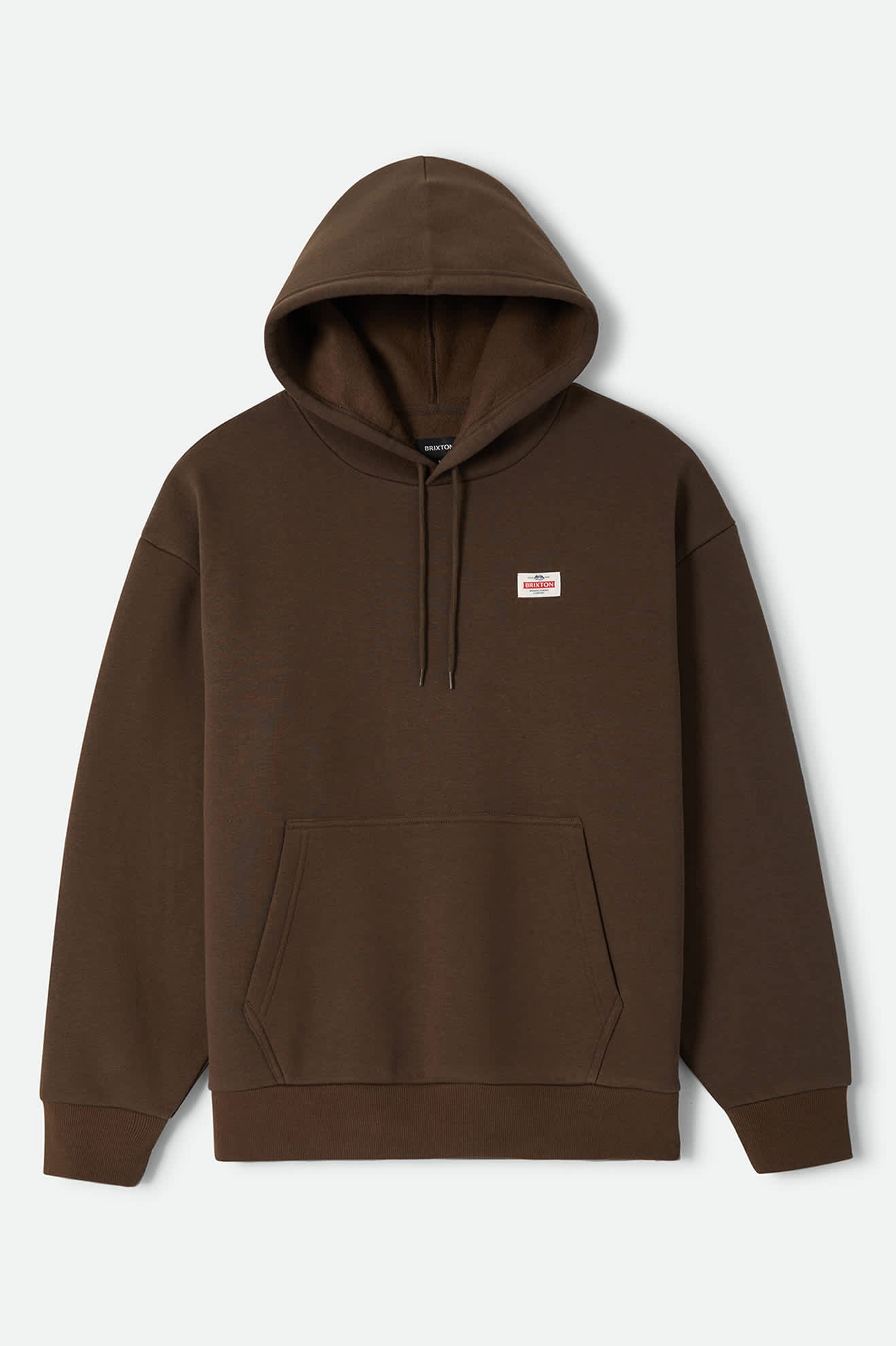 Men's Trademark Hoodie in the color Walnut Brown - Front Product Laydown Image