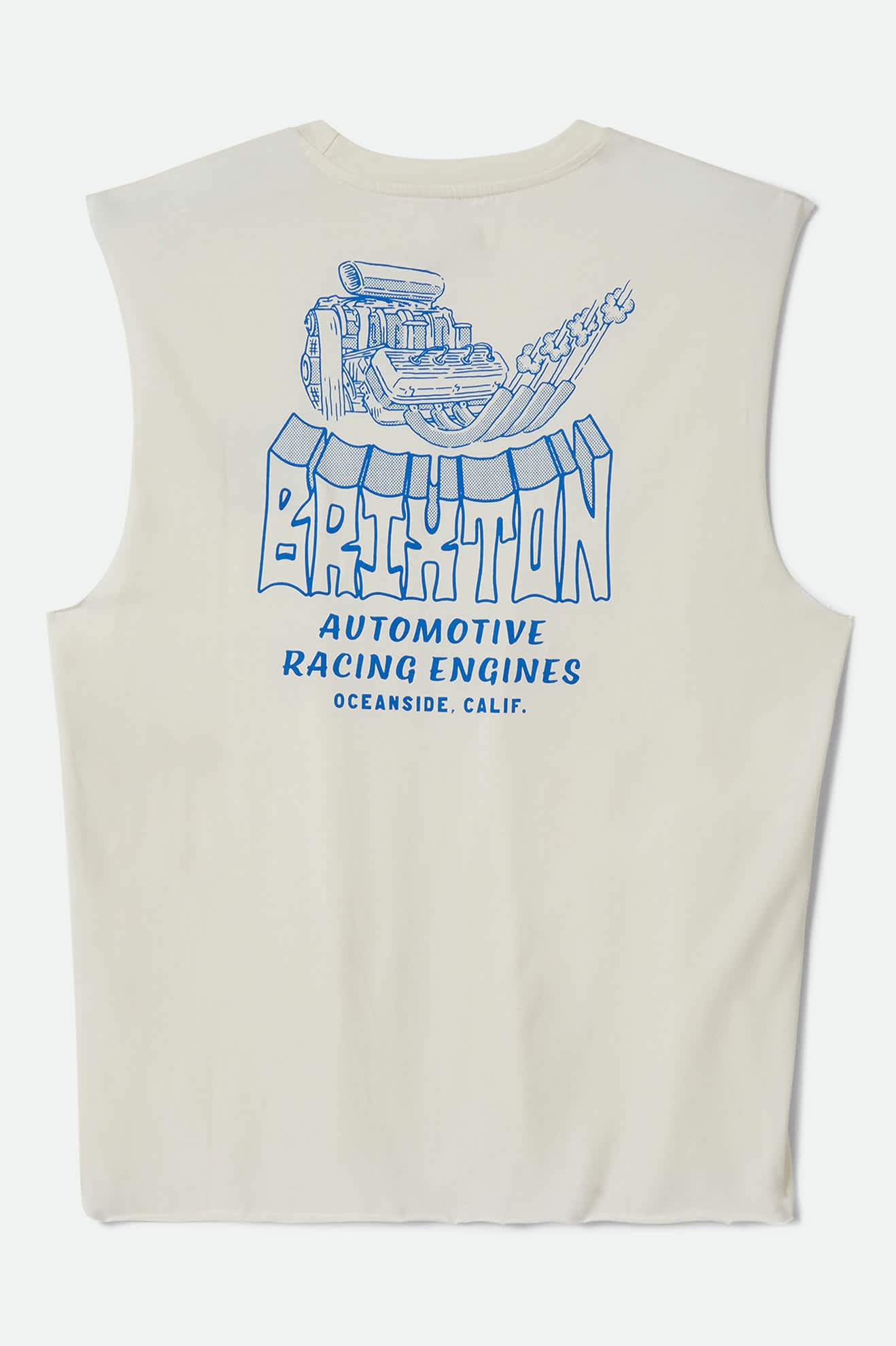 Men's Horsepower S/S Standard T-Shirt in the color White - Additional Laydown image