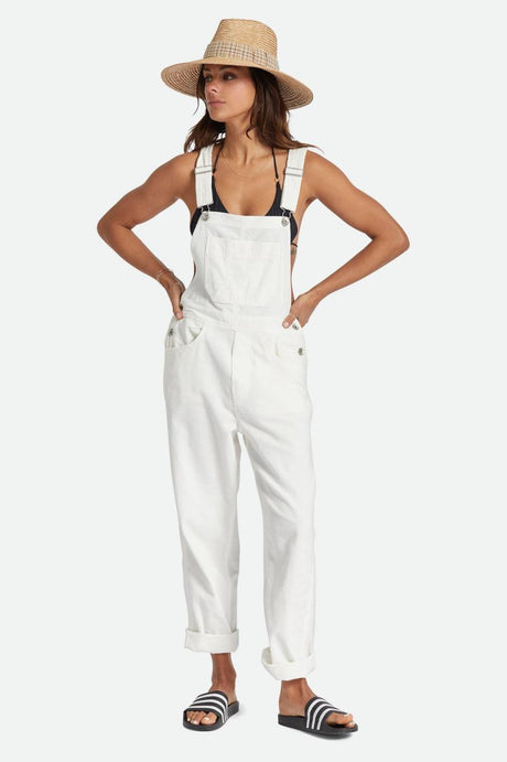 Costa Overall - White Cord