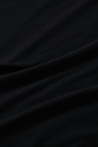 Men's Keller Muscle Tank Top in the color Black - Additional Laydown image