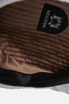 Unisex Century Barrel Snap Cap in the color Navy Micro Stripe - Additional Laydown image
