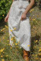 Women's The Abigail Skirt in the color Off White Floral - Men's Lifestyle image