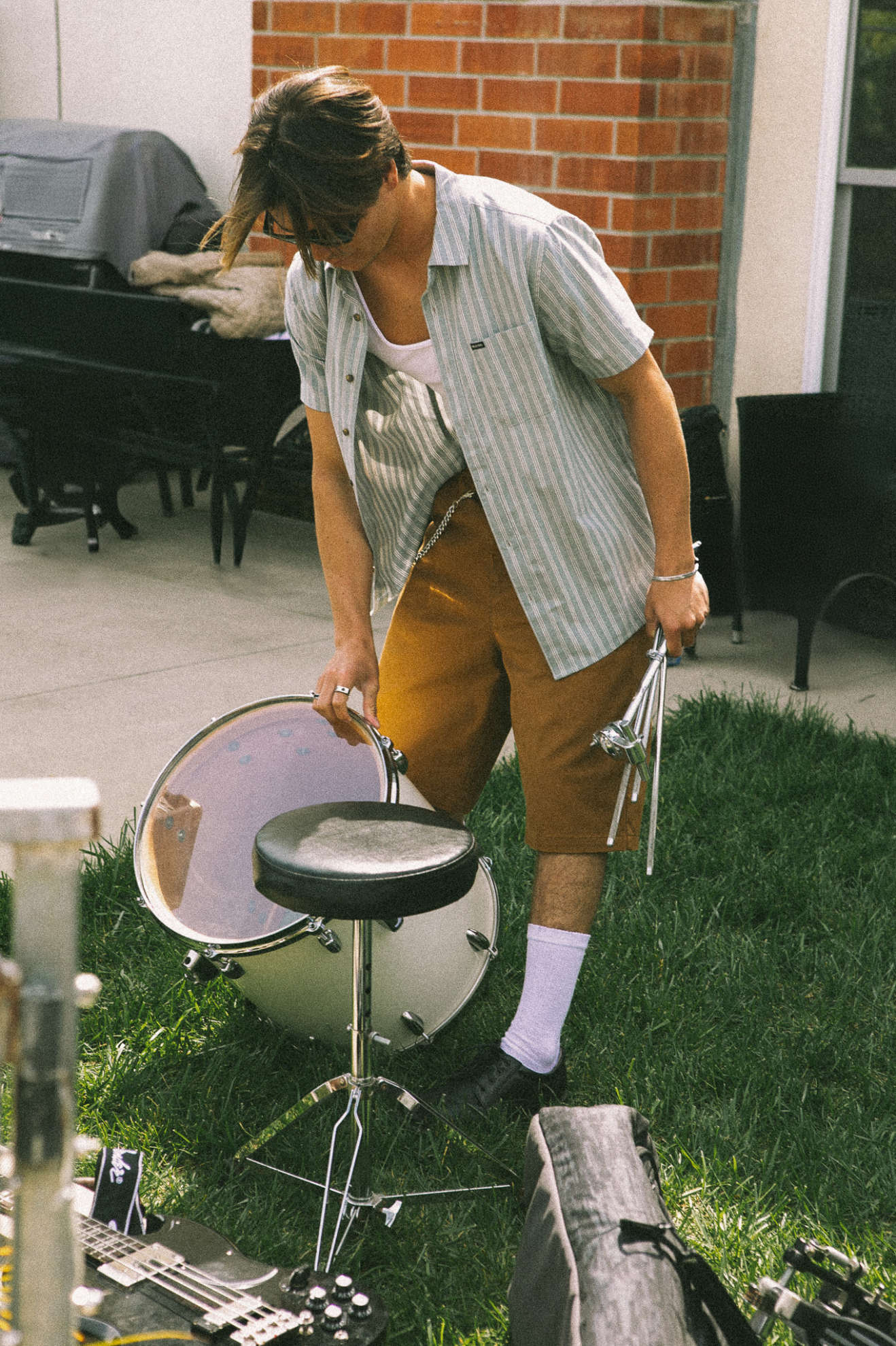 Men's Choice Chino Baggy Short in the color Washed Copper - Men's Lifestyle image