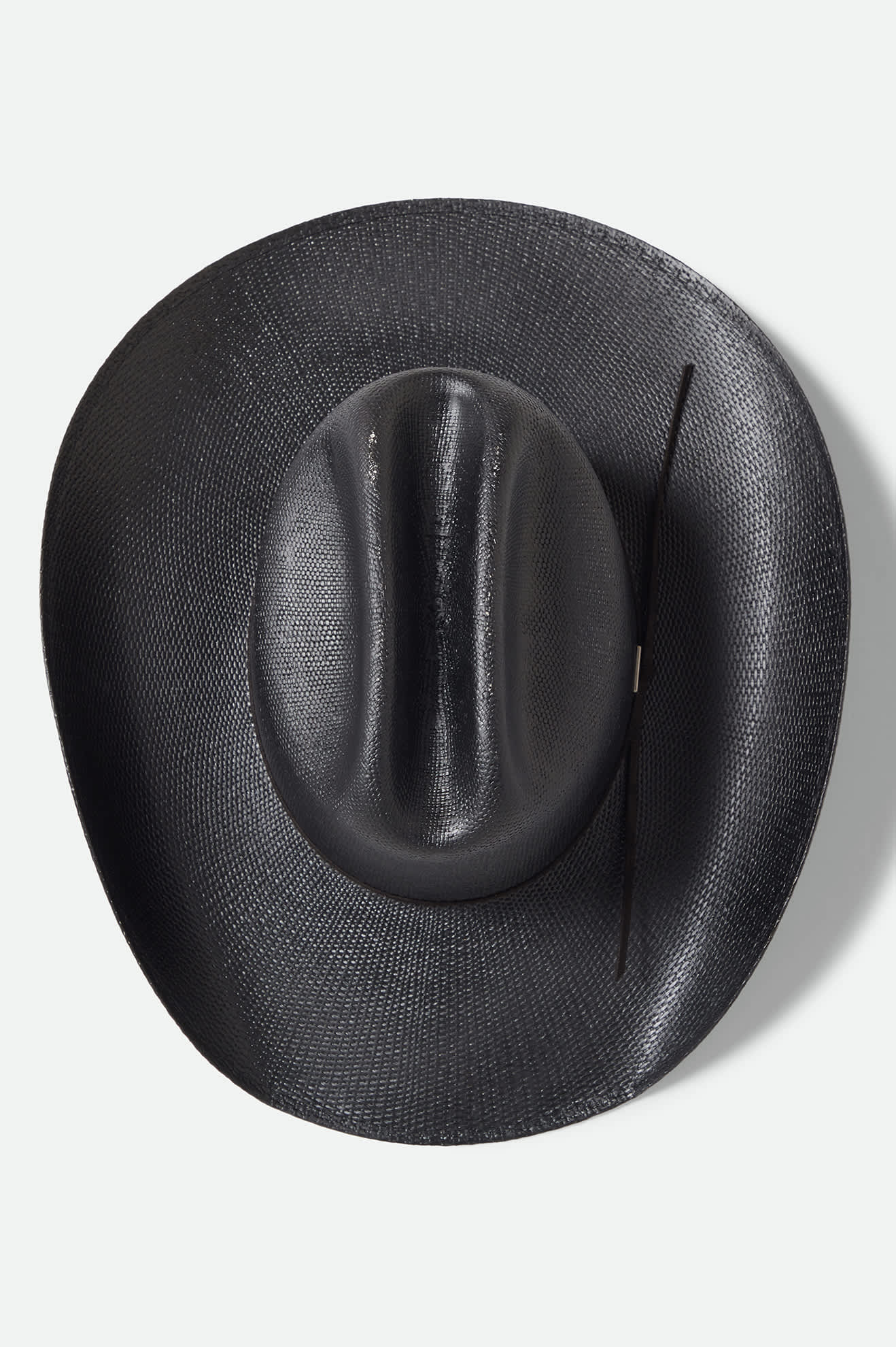 Unisex Laredo Straw Cowboy Hat in the color Black - Additional Laydown image