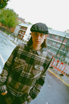 Unisex Brood Newsboy Cap in the color Black - Men's Lifestyle 3.0