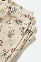 Women's Margo Cropped 5-Pocket Pant in the color Whitecap - Additional Laydown image