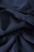 Men's Cooling Comfort Short Sleeve Shirt in the color Midnight Navy - Additional Laydown image