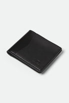 Brixton Unisex Traditional Leather Wallet - Black | Main