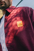 Men's Union Relaxed Harrington Jacket in the color Port - Men's Lifestyle image