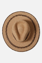 Unisex Cohen Straw Cowboy Hat in the color Tan/Black - Additional Laydown image