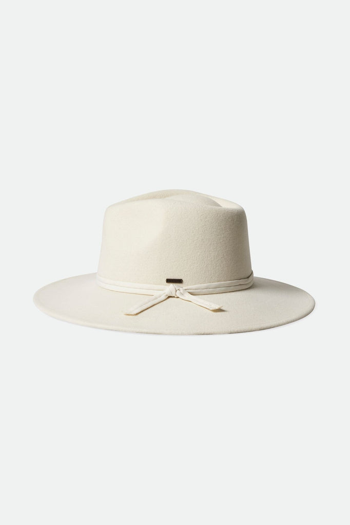Brixton Women's Joanna Felt Packable Hat - Off White | Extra Shot